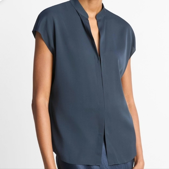 Vince Tops - Vince Blue Blouse